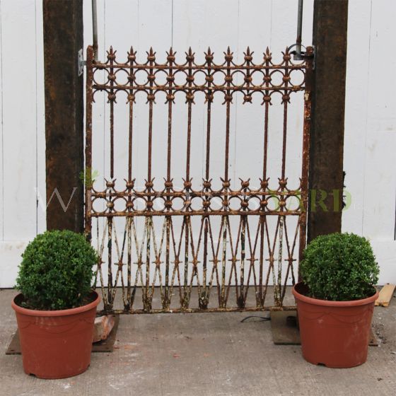 Vintage Iron pedestrian gate