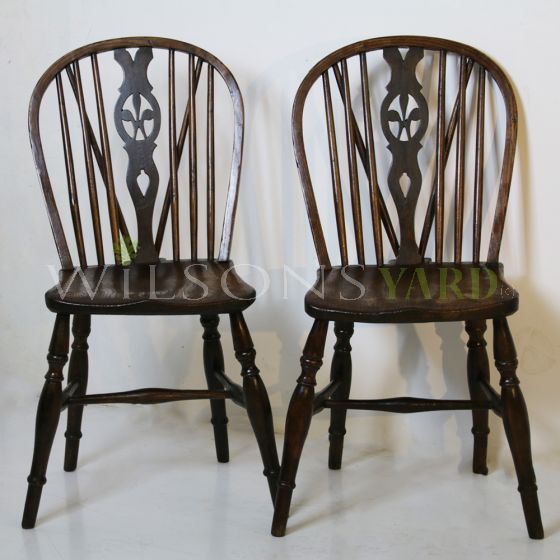 Antique kitchen chairs 