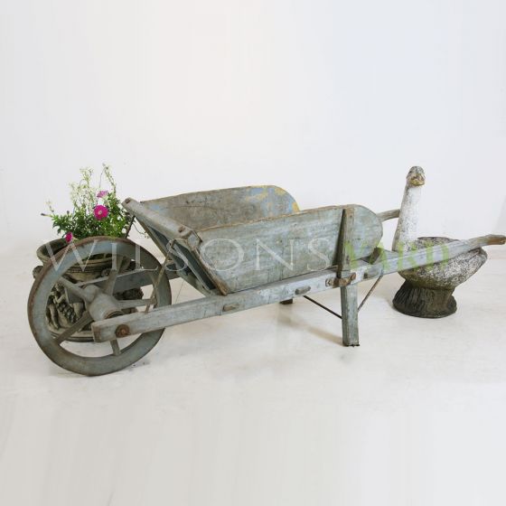Vintage garden wheelbarrow 
