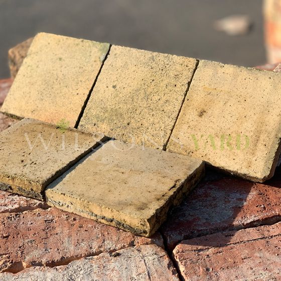 Reclaimede Buff quarry tiles