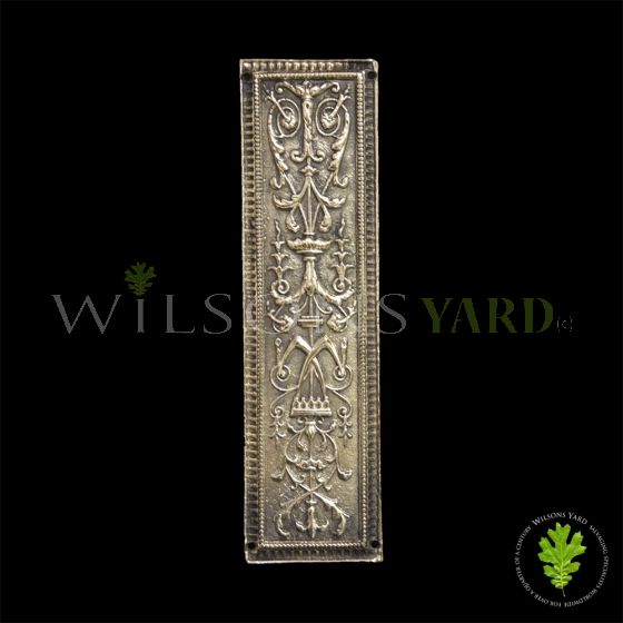 Brass Regency Finger Plate