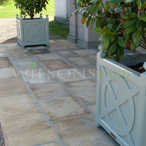 Reclaimed Yorkstone Paving