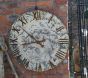 Large Decorative Distressed French Wall Clock Face