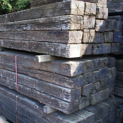 Rustic Reclaimed Grade B garden railway sleepers (Click For Price)