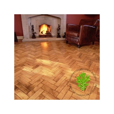 Reclaimed Oak Parquet Flooring