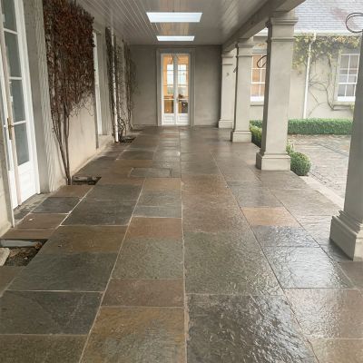 Reclaimed Custom House Square paving flags SOLD OUT