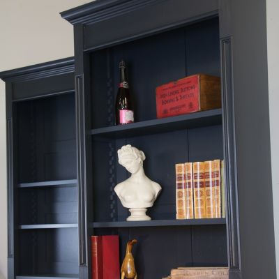 Pair of petite stylish bookcases