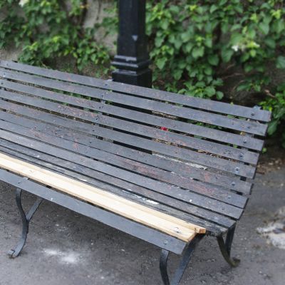 Edwardian roll top garden bench sold inv120530 sb