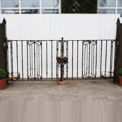 Original pair of Edwardian entrance gates 