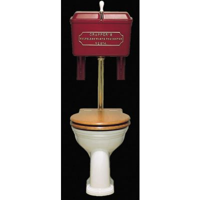 Low-level Cast '814L' Cistern set