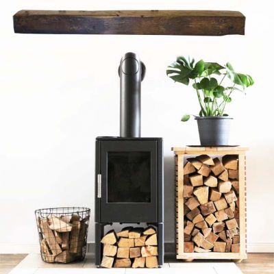 Reclaimed Pine beam - Jacobean 7 x 4