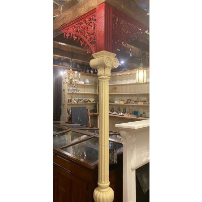 3 no original Victorian railway columns 