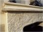 Country Manor Chimneypiece In Punch Faced Sandstone