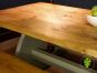 Restored Edwardian Pine Topped Table