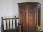 Oak Gothic Church Pulpit
