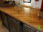 Edwardian Parquet Topped Counter