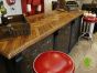 Edwardian Parquet Topped Counter