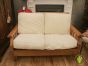 Reclaimed teak sofa