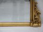 Vintage gold mirror