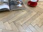 Salvaged Parisian Chateau Oak parquet flooring 