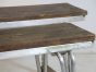 Antique wooden benches 
