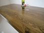 Period style Oak x legged kitchen table 