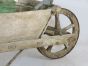 French garden wooden wheel barrow