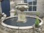 Lion Mask water fountain with 3m pool surround