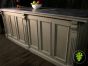 Restored Edwardian Zinc Top Counter