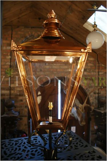 Copper Lantern Head