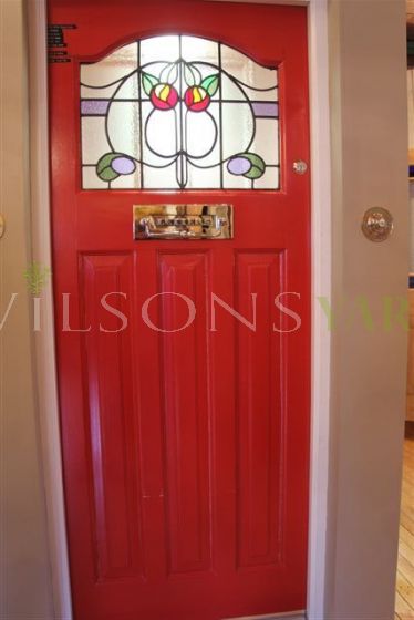 1930’s style glazed door