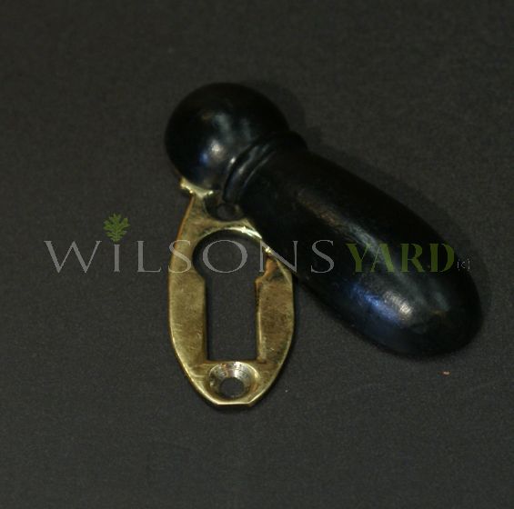 Ebonized Beech Escutcheon