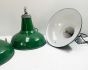 Green industrial lights 