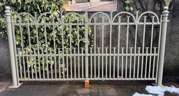 The Armagh blacksmith forged gates 