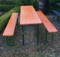 Fold away garden table and chairs