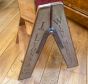 Decorative folding display steps 