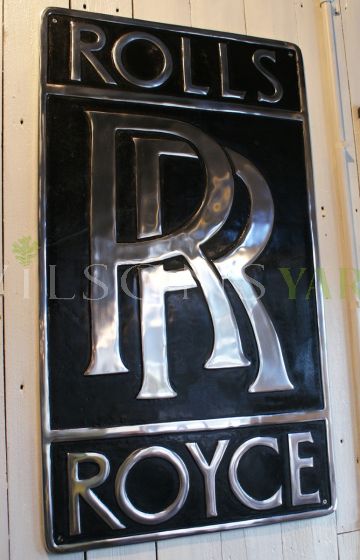 Rolls Royce wall sign 