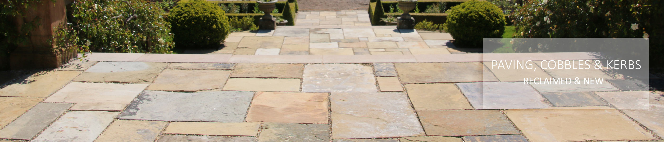 Reclaimed Paving Slabs, Cobbles & Kerbs Wilsons Yard